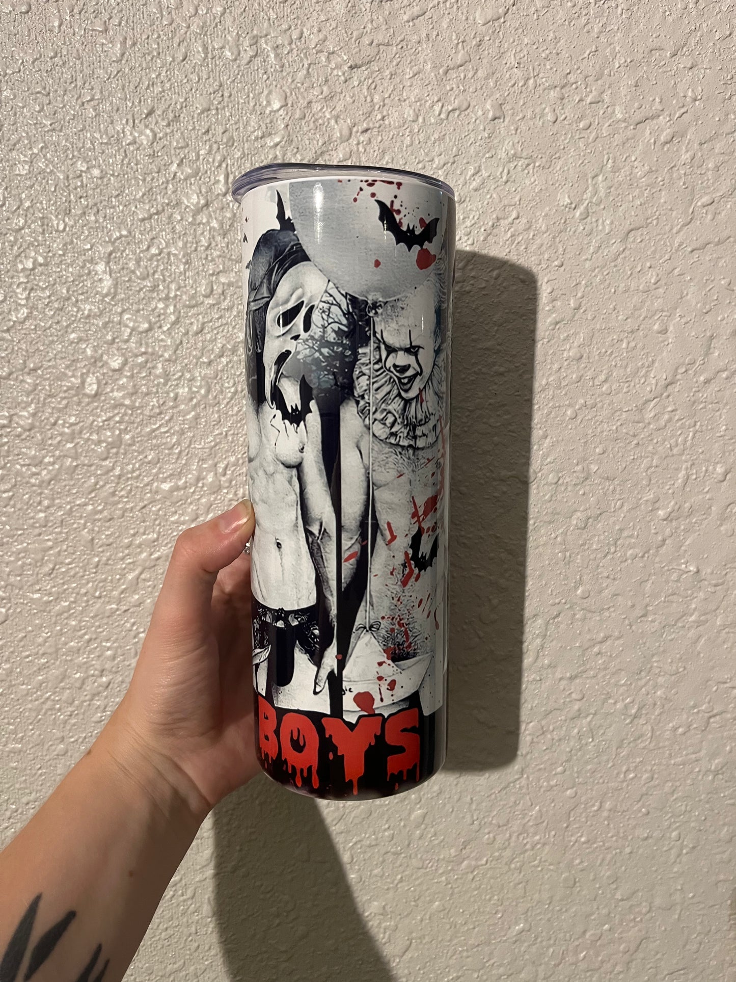 Bad Boys Horror Tumbler