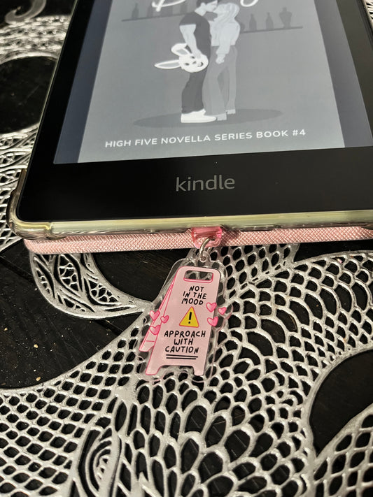 Mood Caution Dust Plug Charm