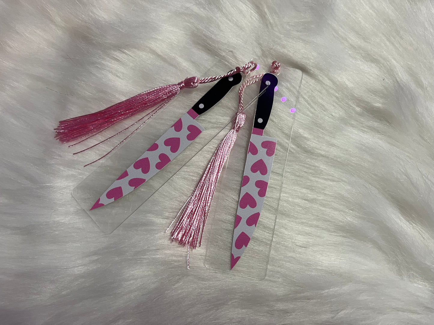 Heart Knife Bookmark