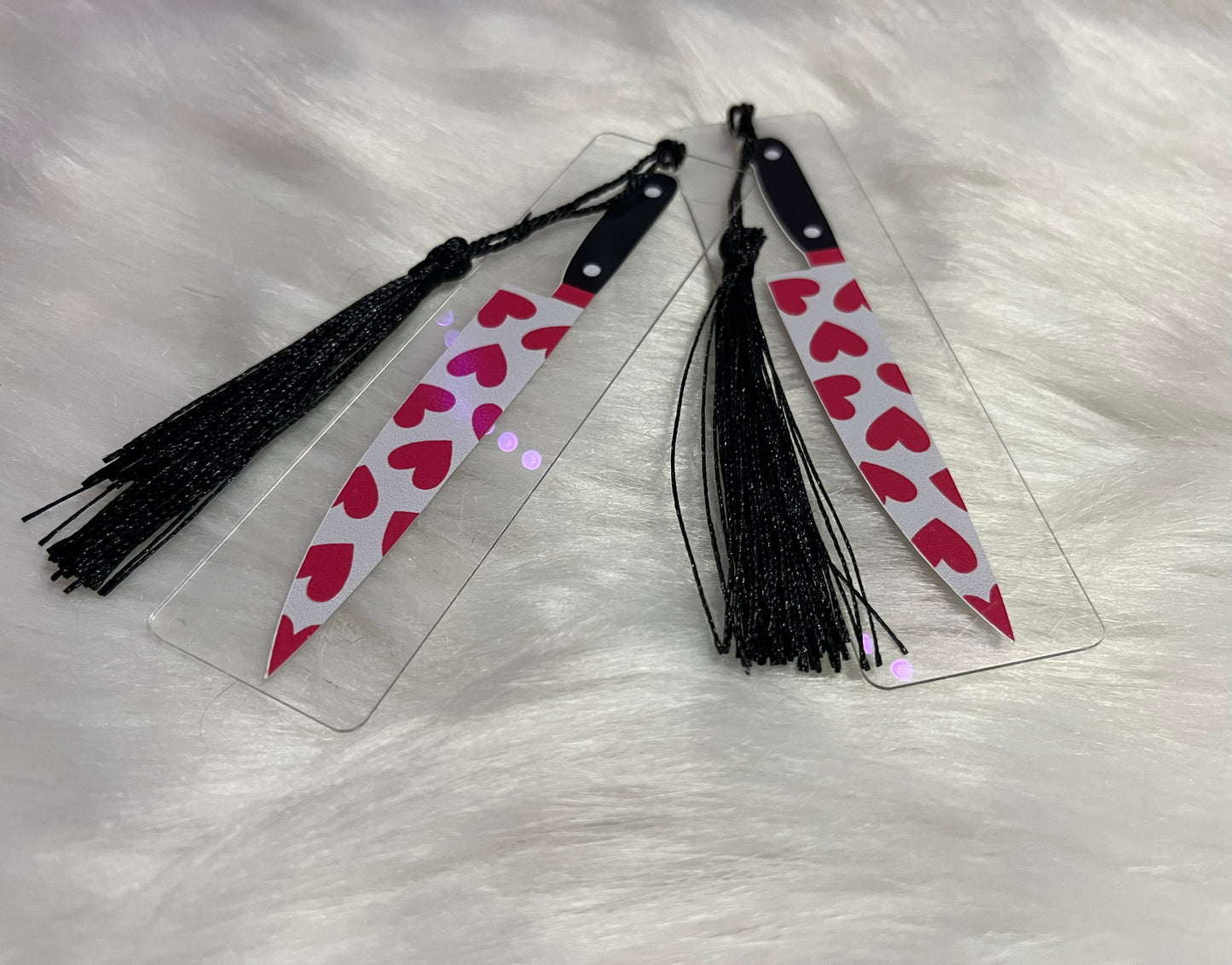 Heart Knife Bookmark