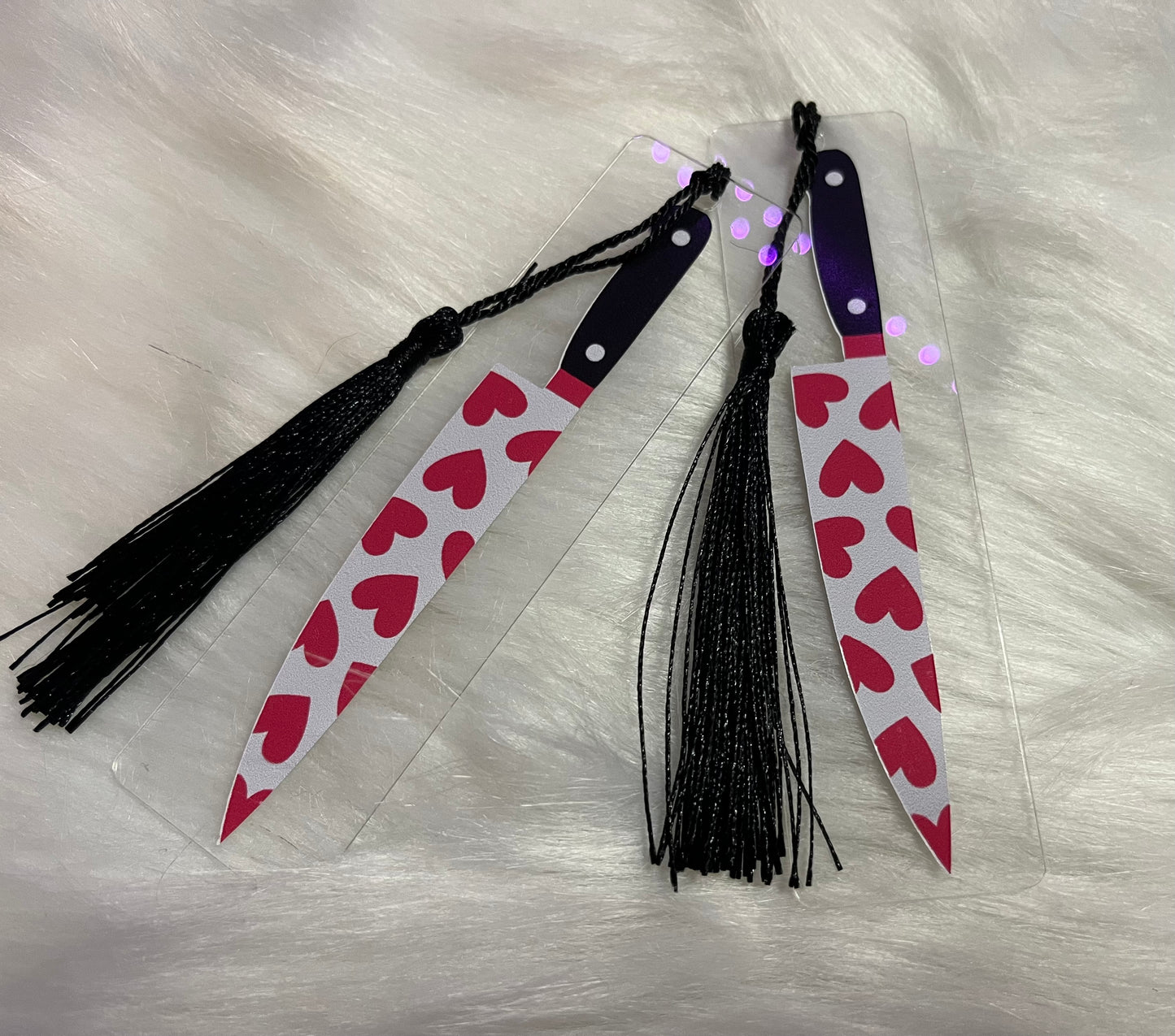 Heart Knife Bookmark