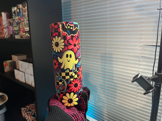 Retro Ghost Tumbler