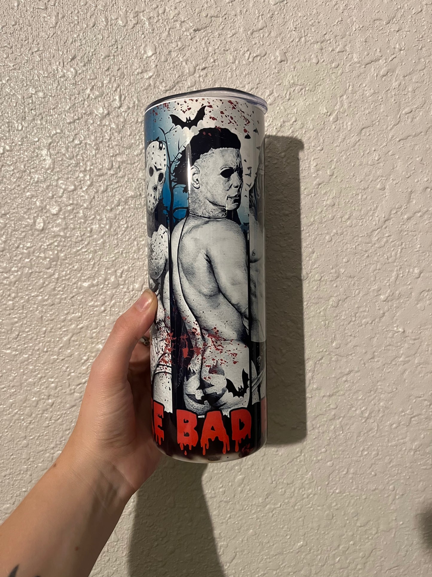 Bad Boys Horror Tumbler