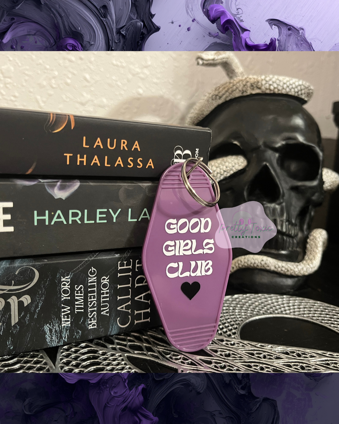 Good Girls Club Motel Keychain