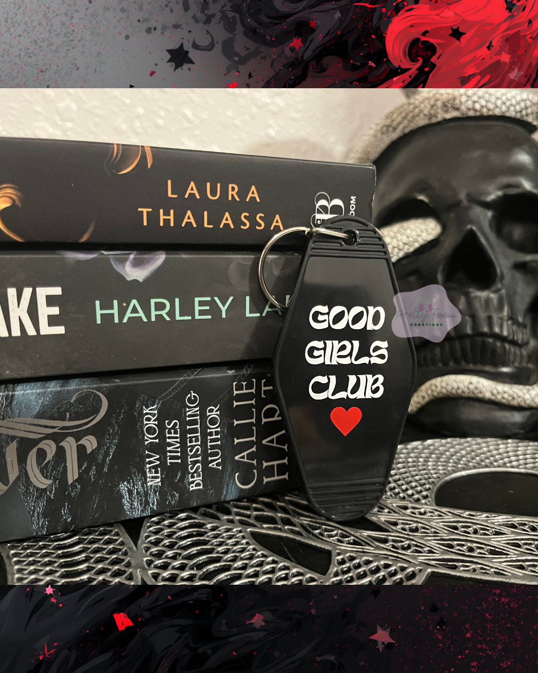 Good Girls Club Motel Keychain