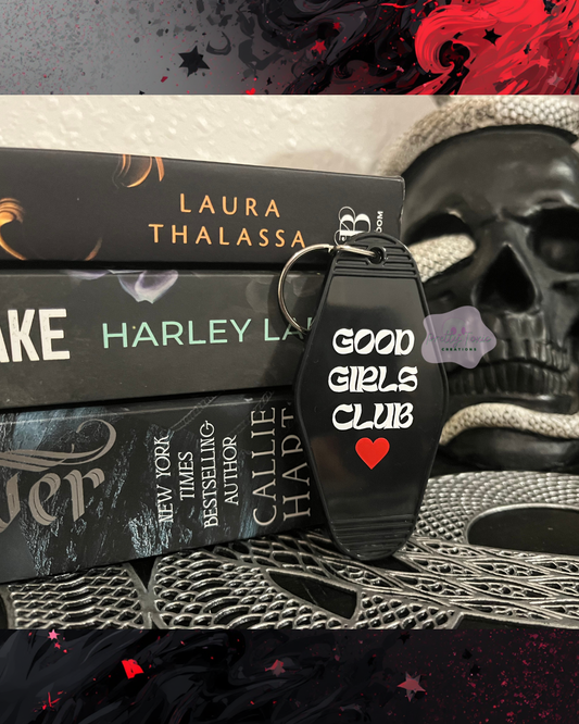 Good Girls Club Motel Keychain