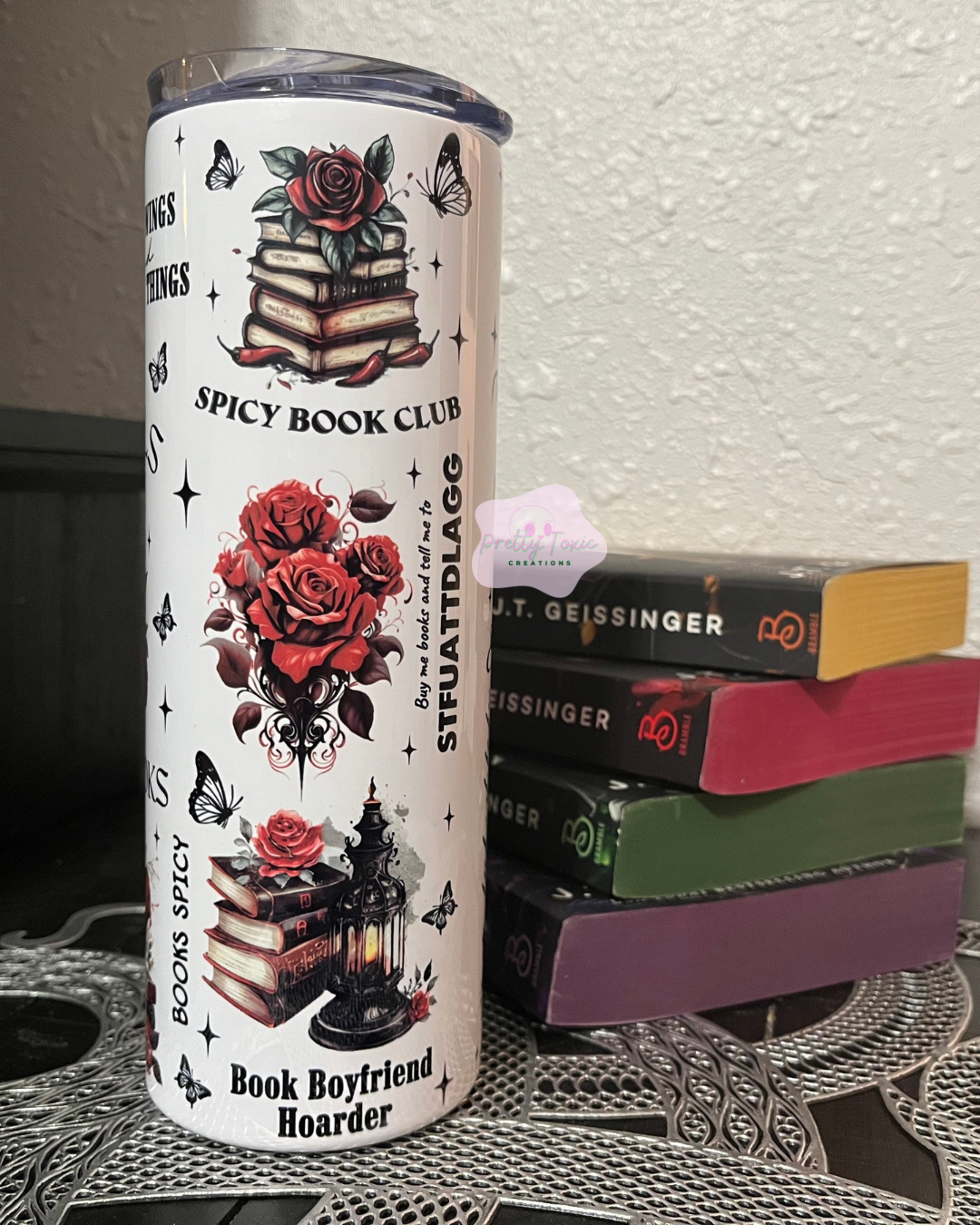 Good Girls Read Bad Books Tumbler