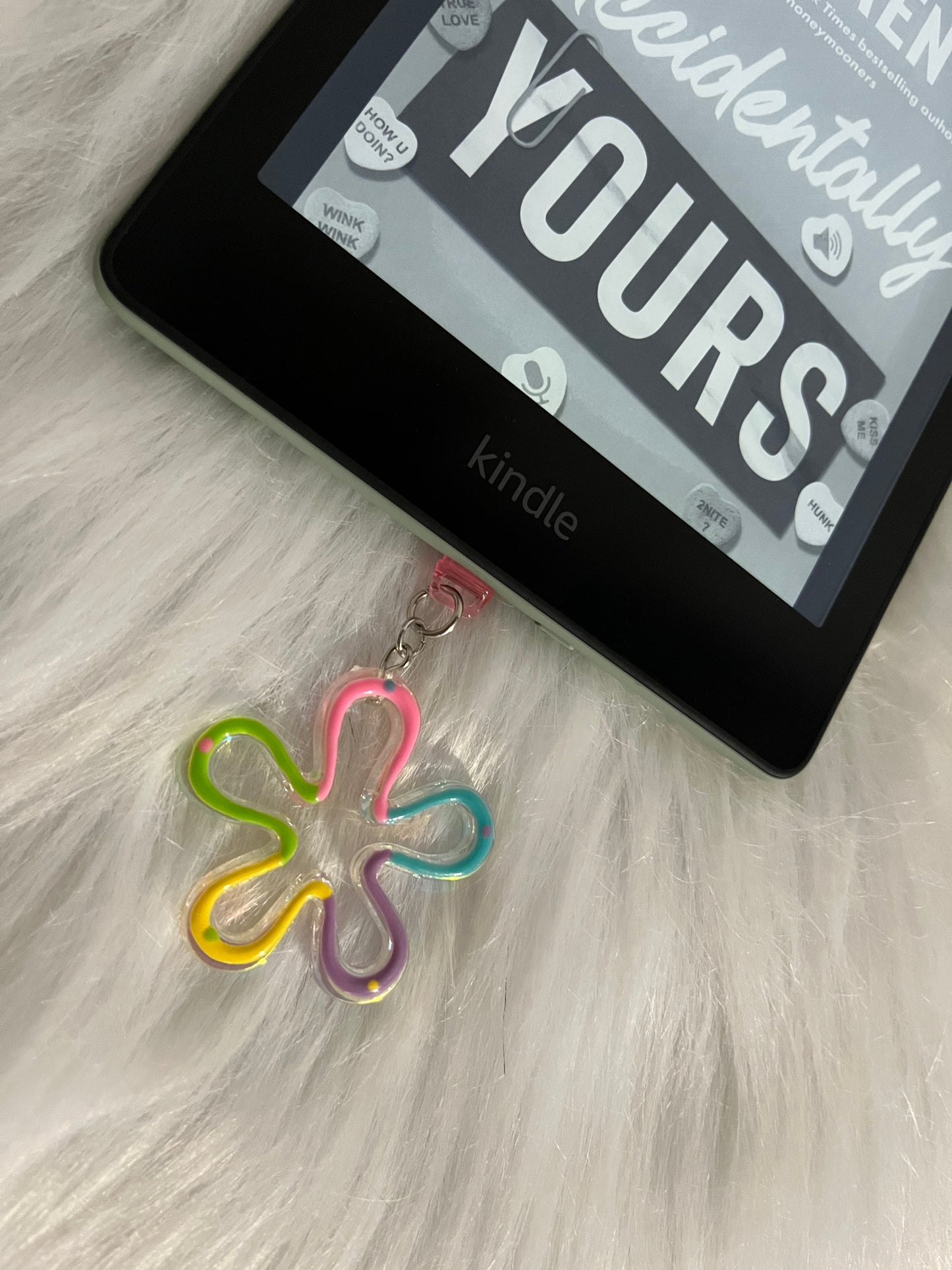 Flower Dust Plug Charm