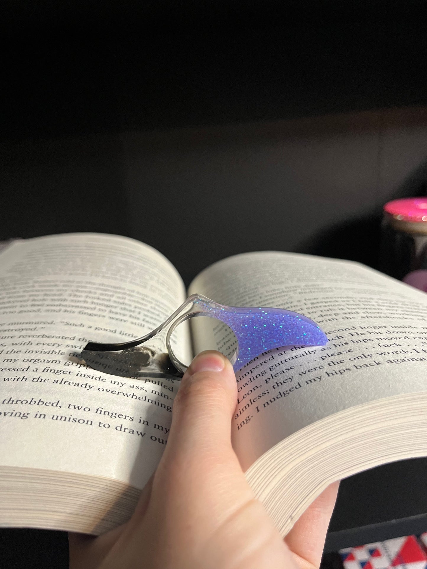 Book Page Holder - Purple